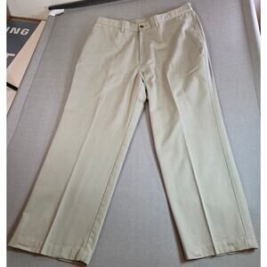 Haggar Generations Pleated Khaki Pants Men’s 38x28 100% Cotton Mexico